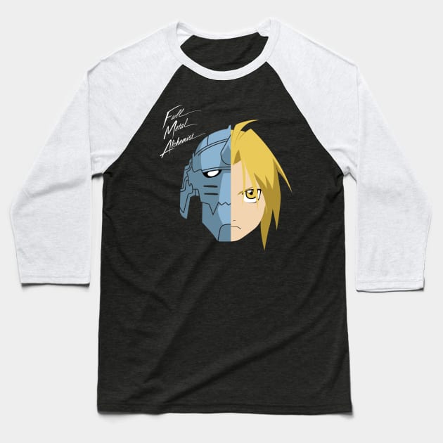 Fullmetal Alchemist Baseball T-Shirt by 5eth